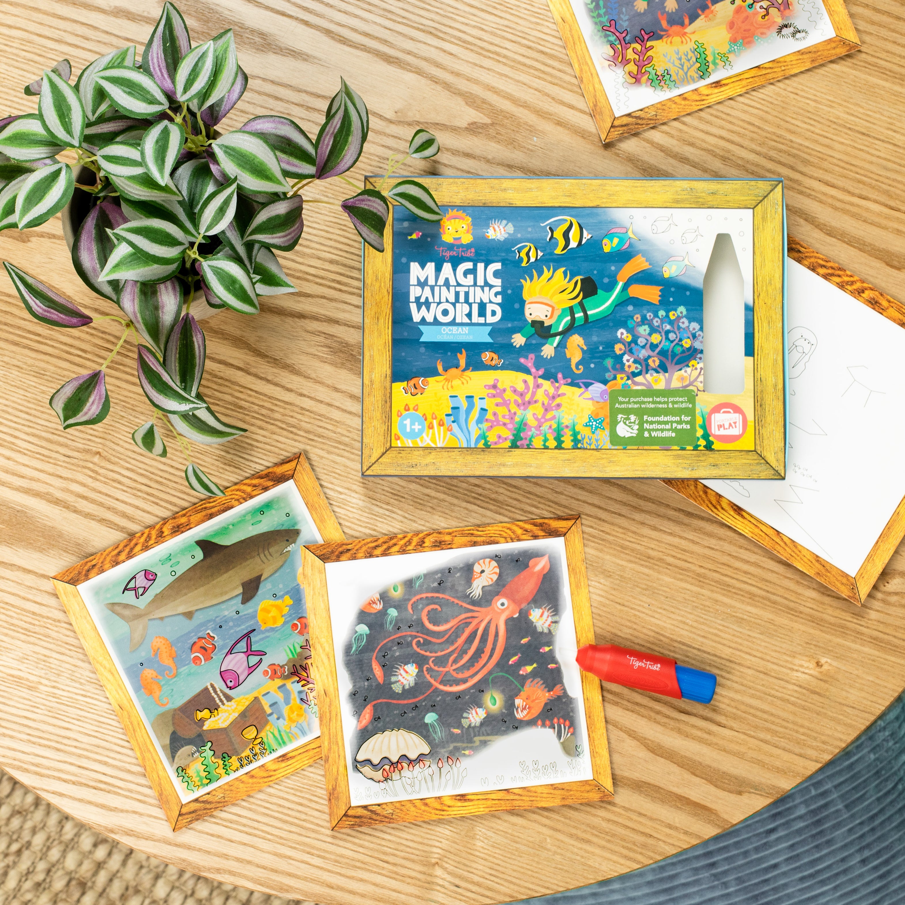 Tiger Tribe Magic Painting World – Ocean