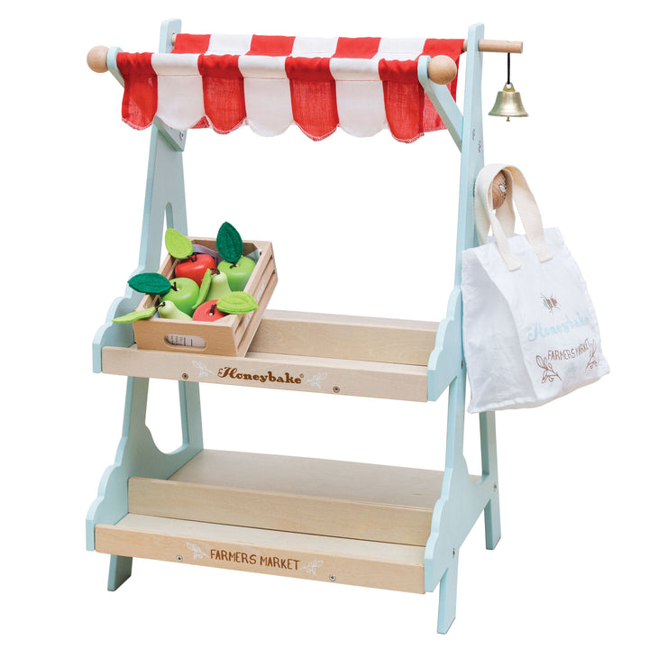 Le Toy Van Market Stall &amp; Fruit Play Food Crate