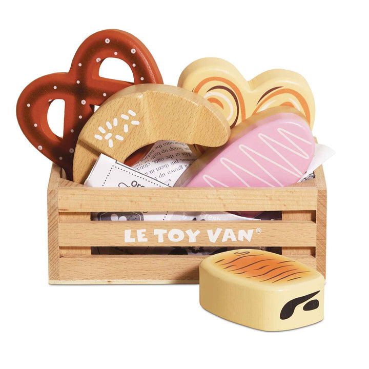 Le Toy Van Wooden Bakery &amp; Patisserie Market Crate