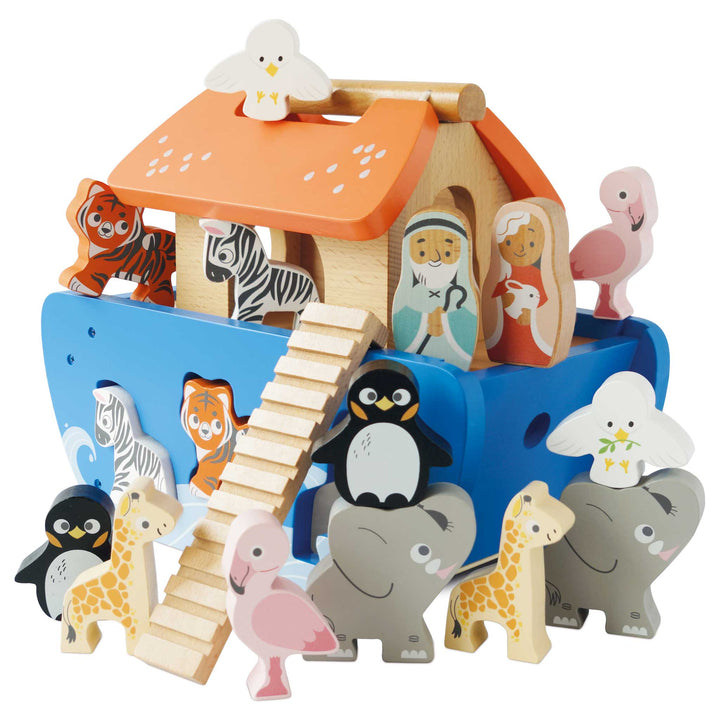 Le Toy Van Noah’s Ark &amp; Animals Shape Sorter