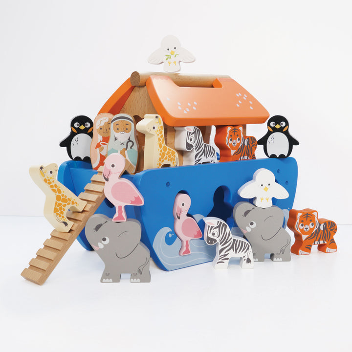 Le Toy Van Noah’s Ark &amp; Animals Shape Sorter