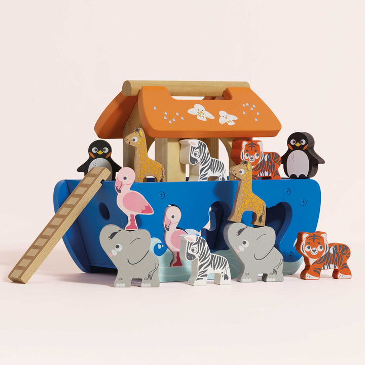 Le Toy Van Noah’s Ark &amp; Animals Shape Sorter