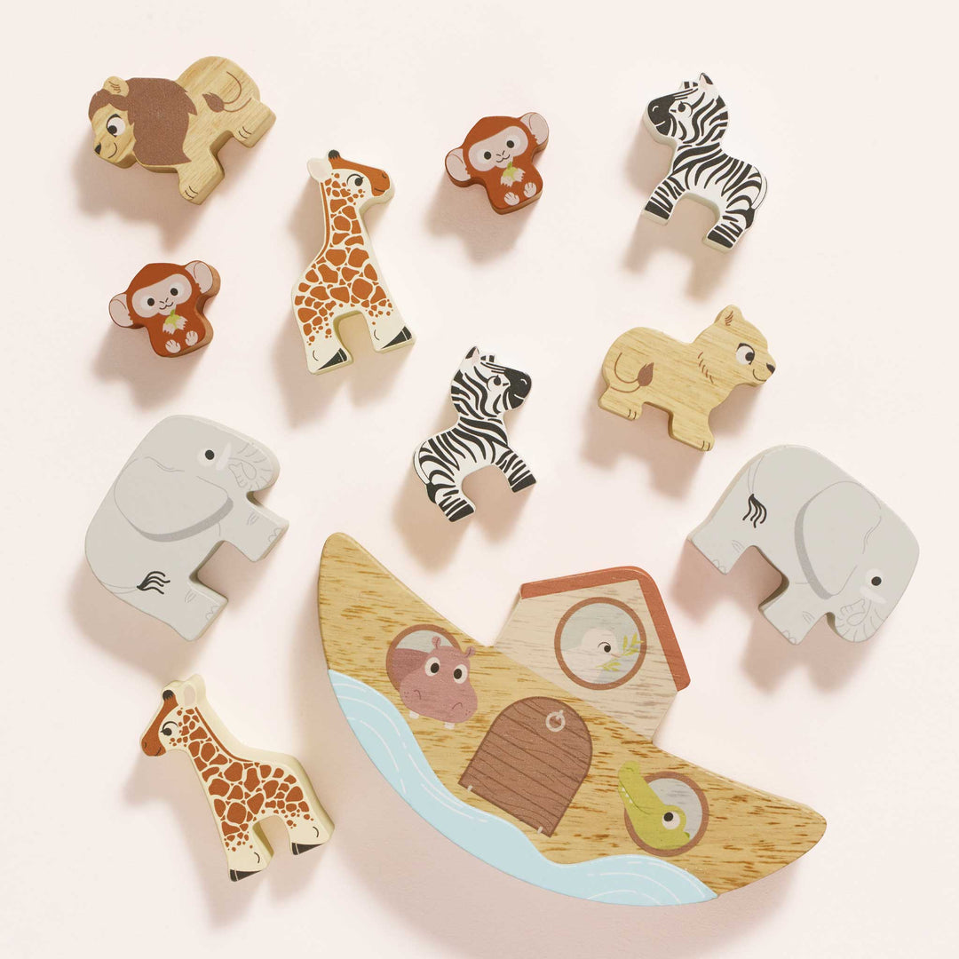 Le Toy Van Noah’s Balancing Ark Animal Stacker