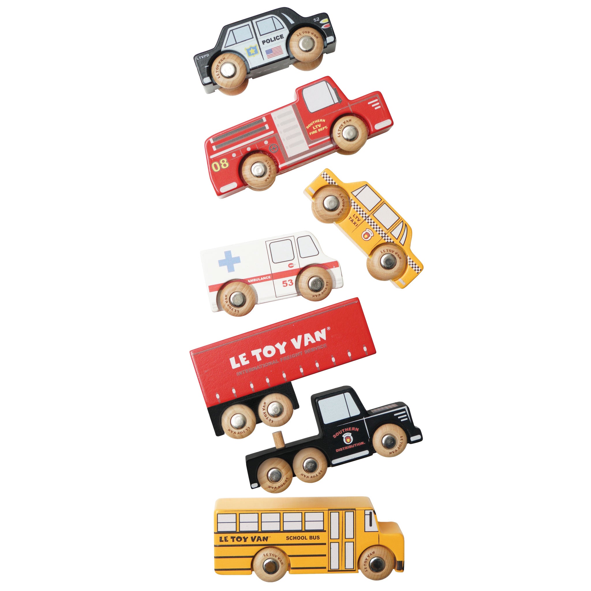 Le Toy Van American Toy Car Set