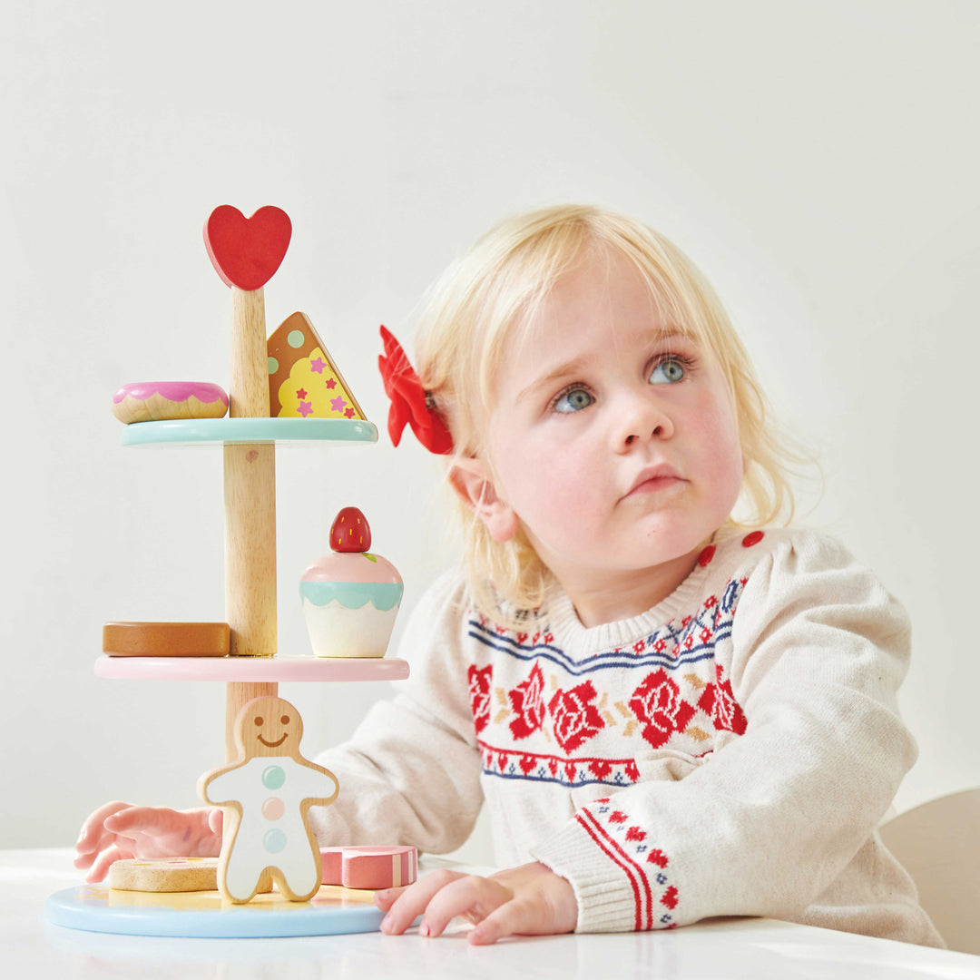 Le Toy Van Three Tier Patisserie Cake Stand