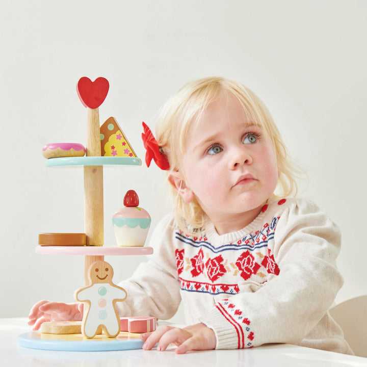 Le Toy Van Three Tier Patisserie Cake Stand