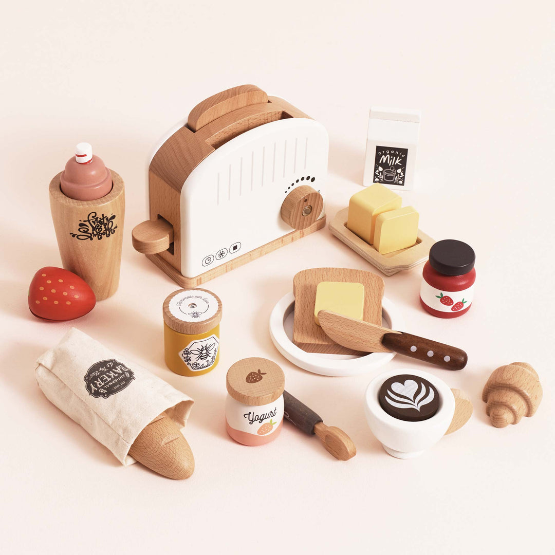 Le Toy Van Pop-Up Toaster &amp; Breakfast Playset