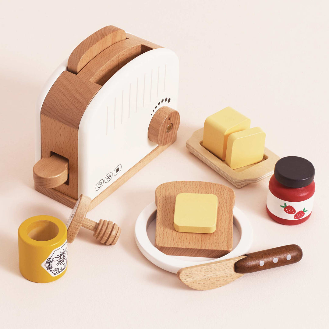 Le Toy Van Pop-Up Toaster &amp; Breakfast Playset