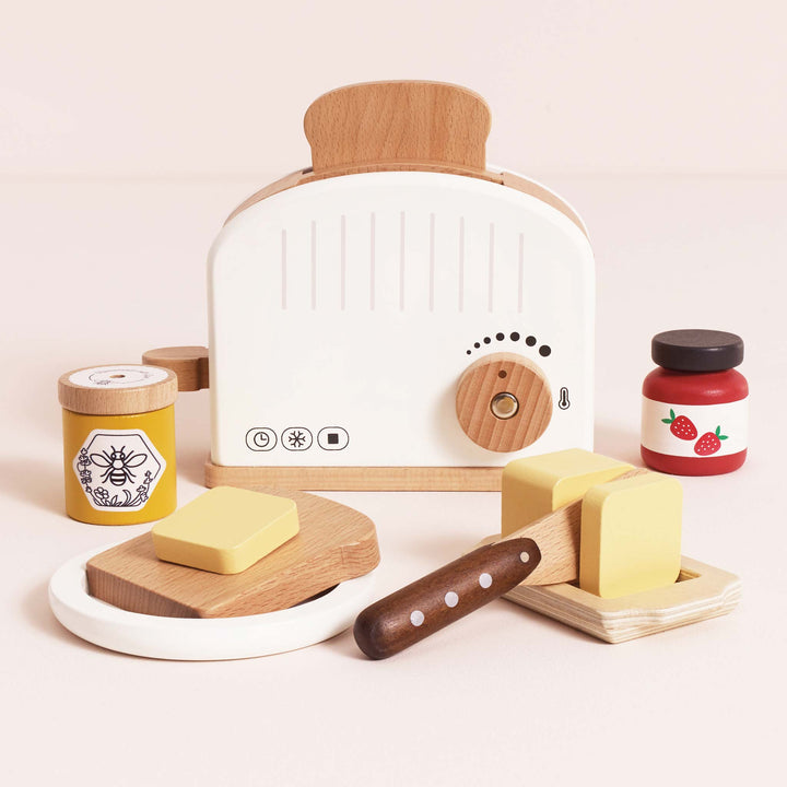 Le Toy Van Pop-Up Toaster &amp; Breakfast Playset