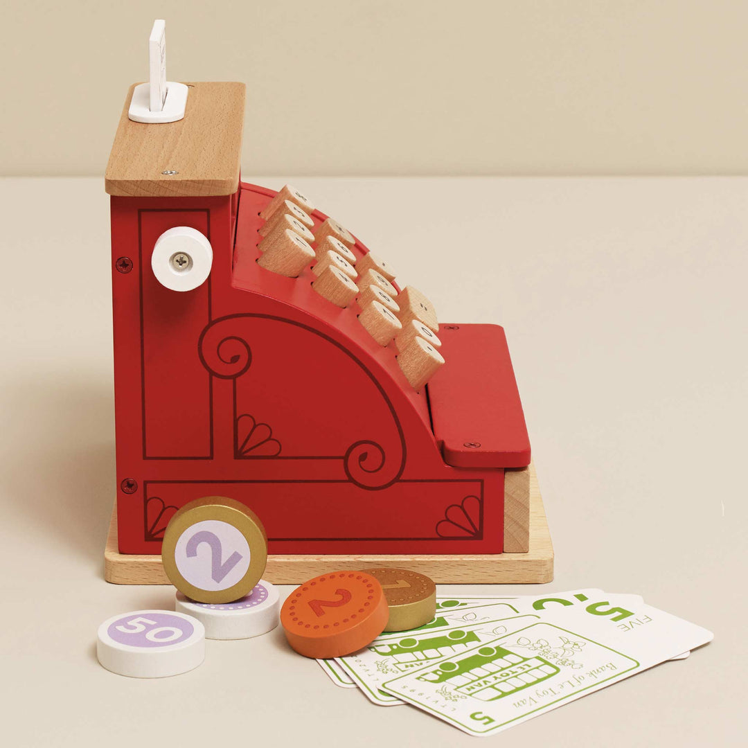 Le Toy Van Shop Cash Register with Money