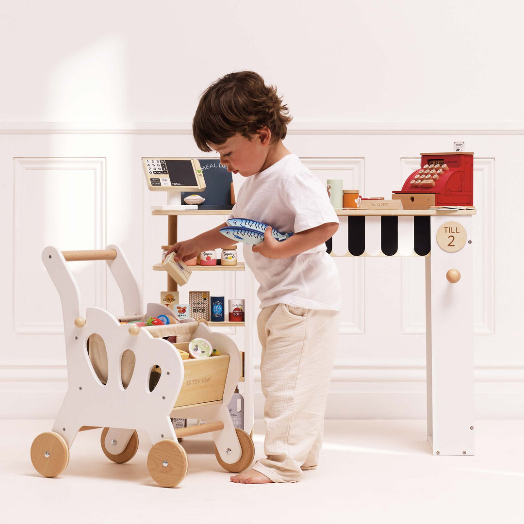 Le Toy Van Shop Cash Register with Money