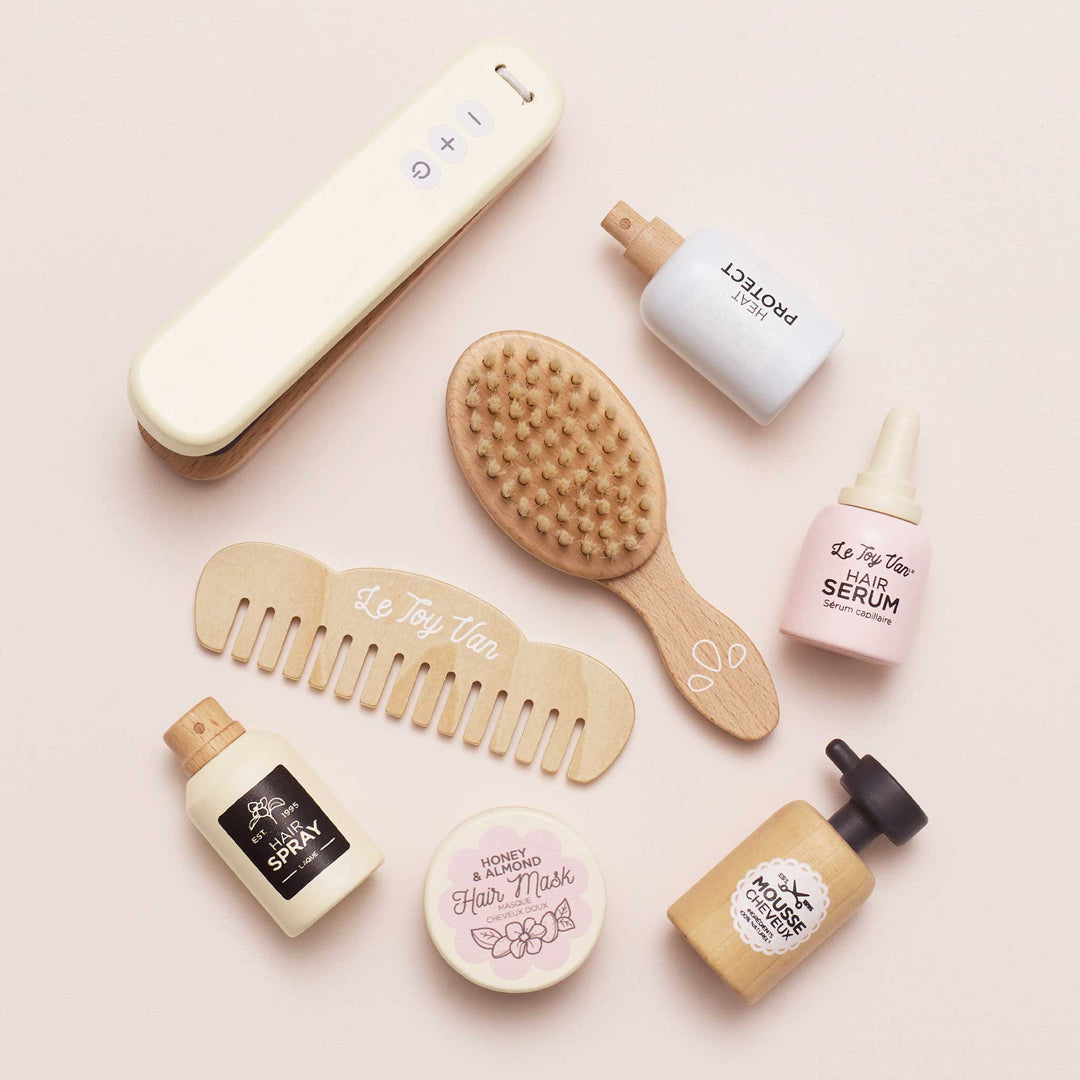Le Toy Van Hair Care &amp; Straightener Playset