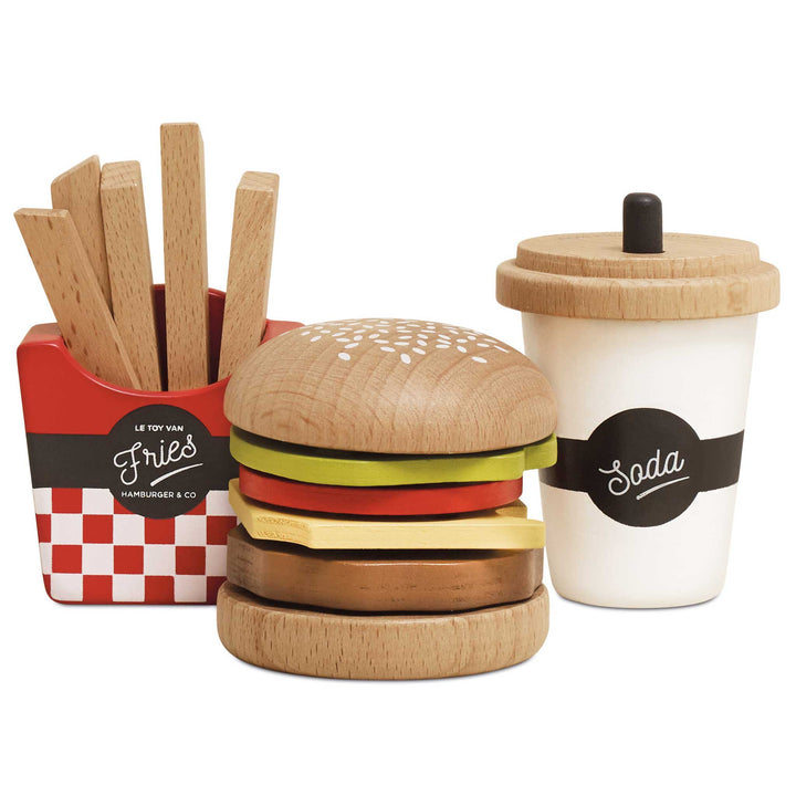 Le Toy Van Gourmet Hamburger Playset
