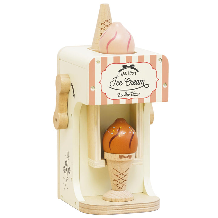Le Toy Van Ice Cream Machine &amp; Play Food Cones