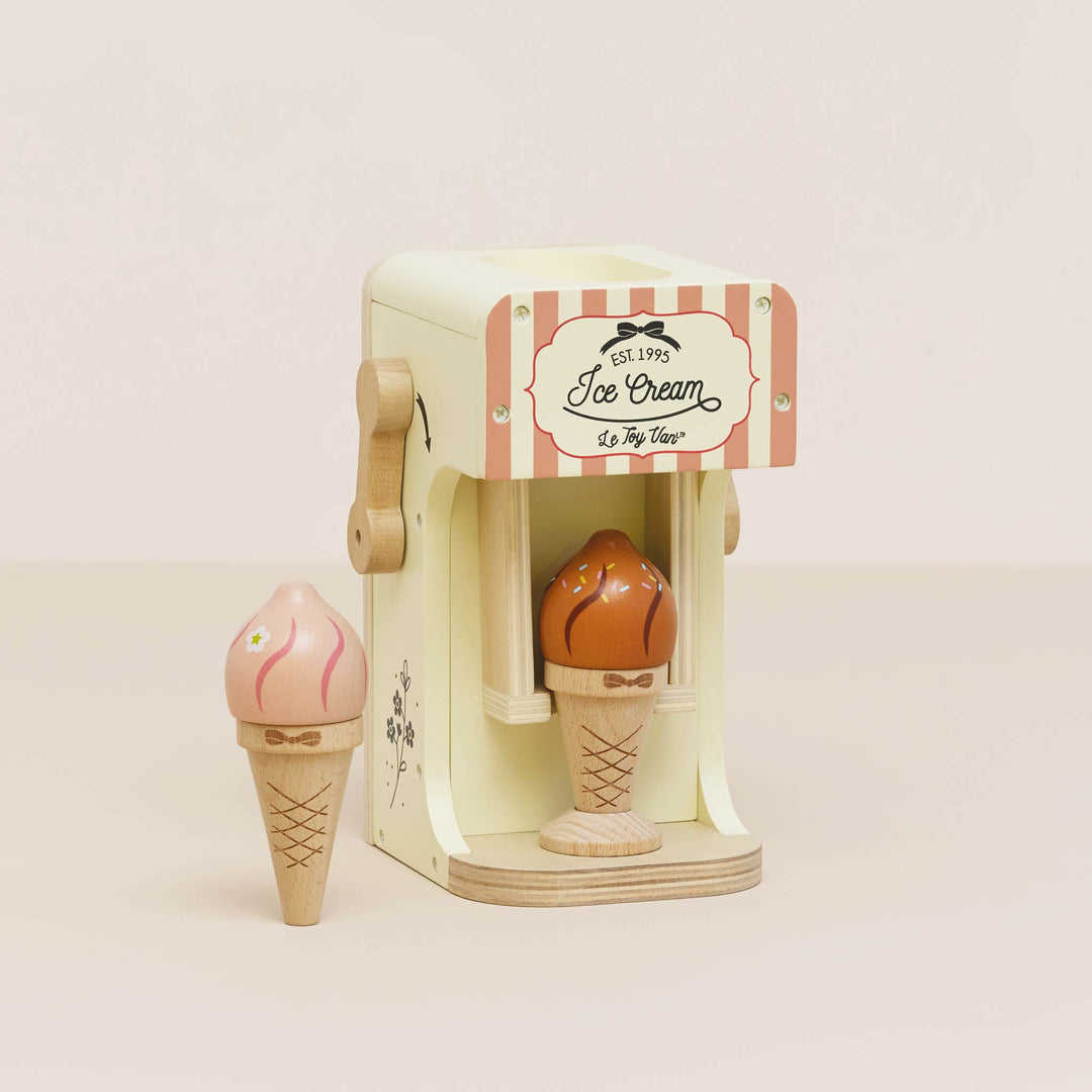 Le Toy Van Ice Cream Machine &amp; Play Food Cones