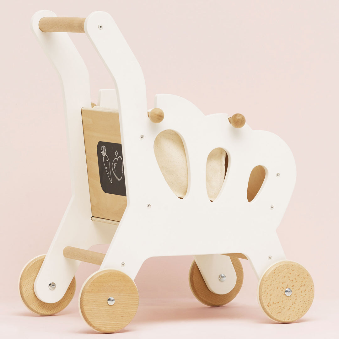 Le Toy Van Shopping Grocery Trolley &amp; Bag