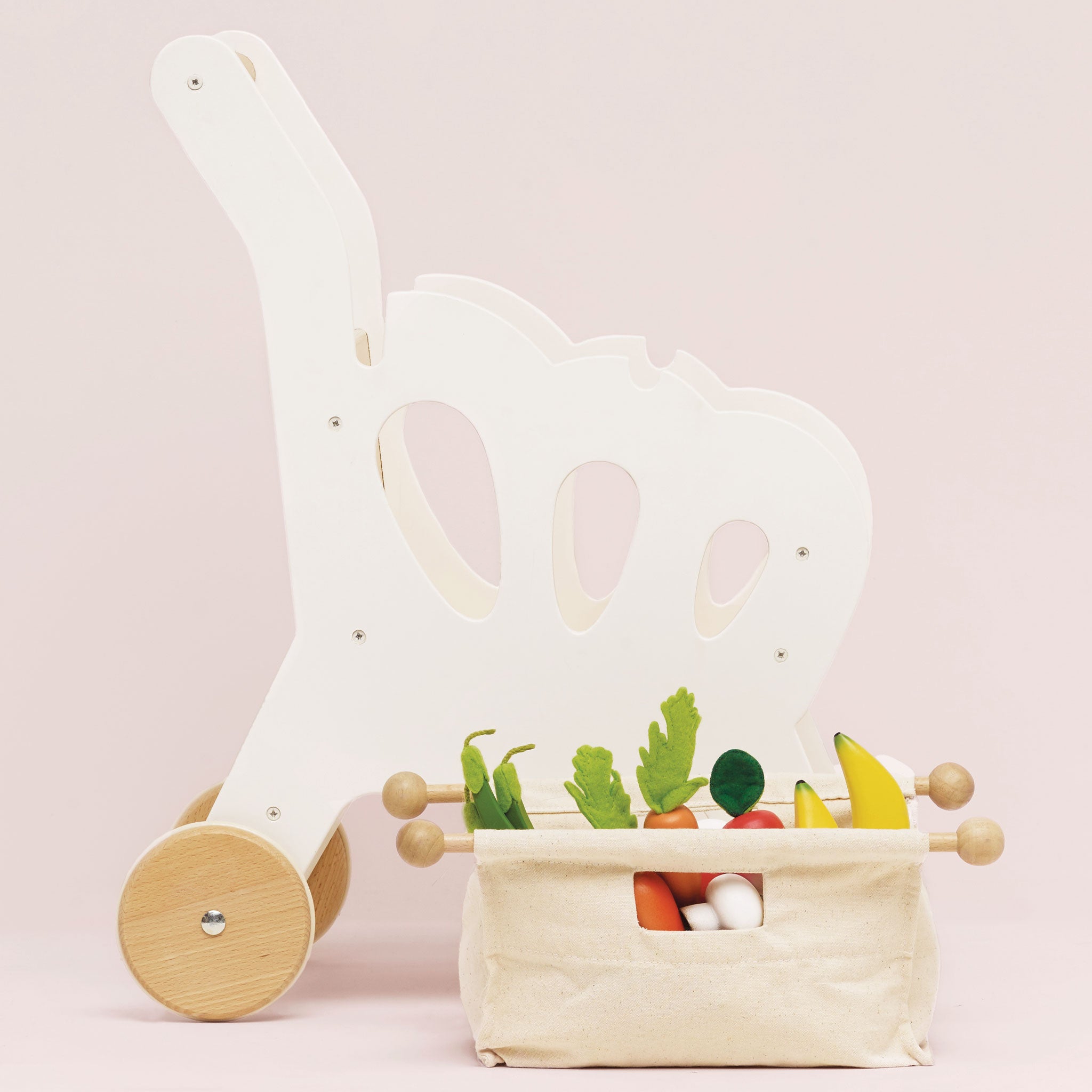 Le Toy Van Shopping Grocery Trolley & Bag