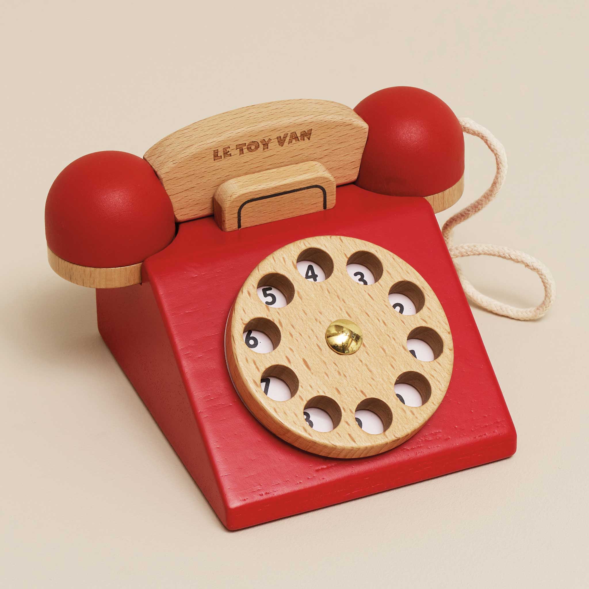 Le Toy Van Vintage Wooden Phone