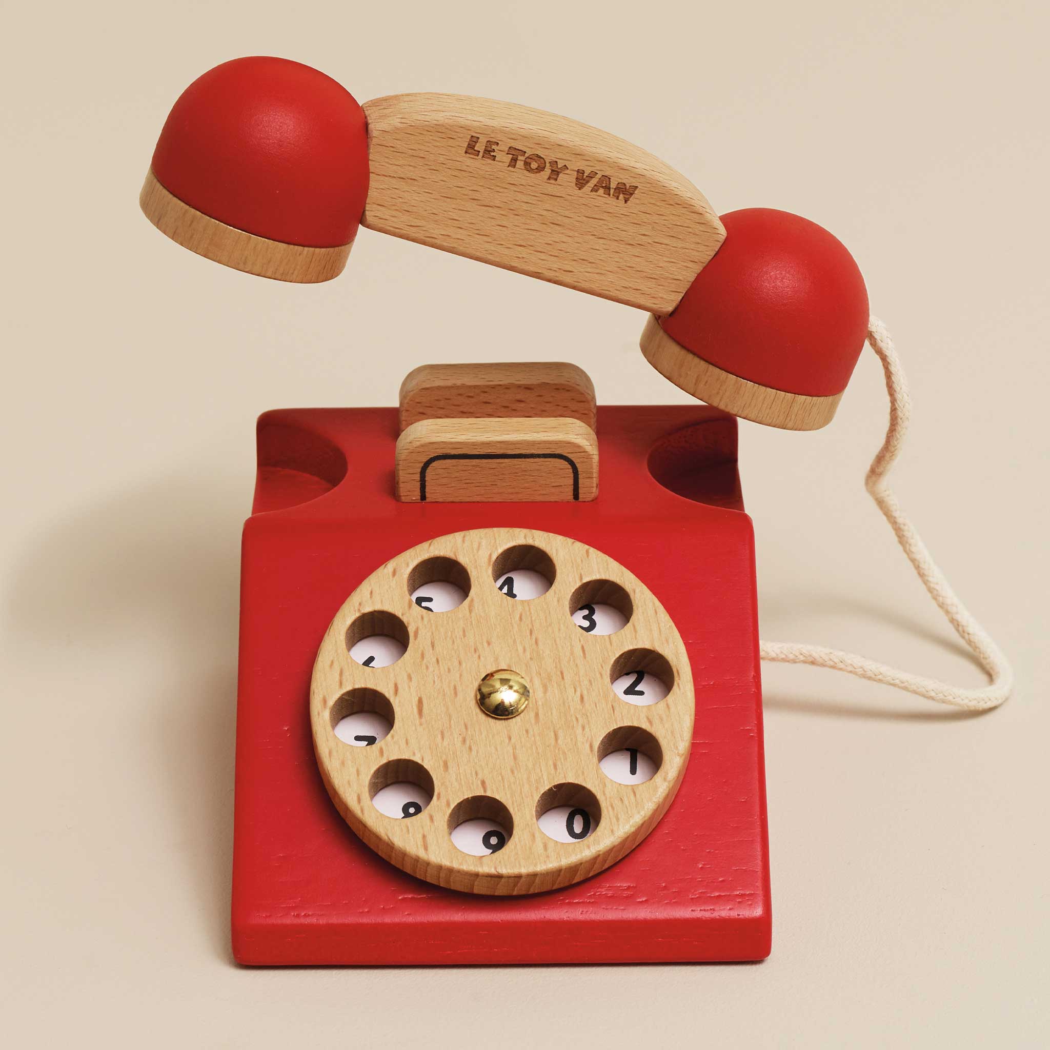 Le Toy Van Vintage Wooden Phone