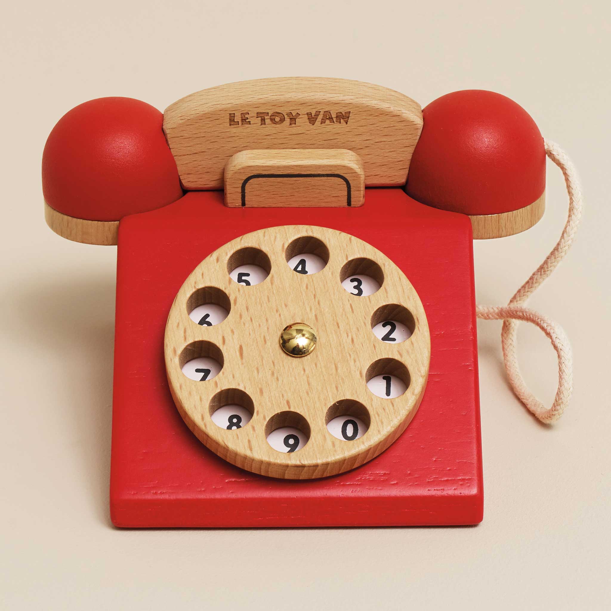 Le Toy Van Vintage Wooden Phone