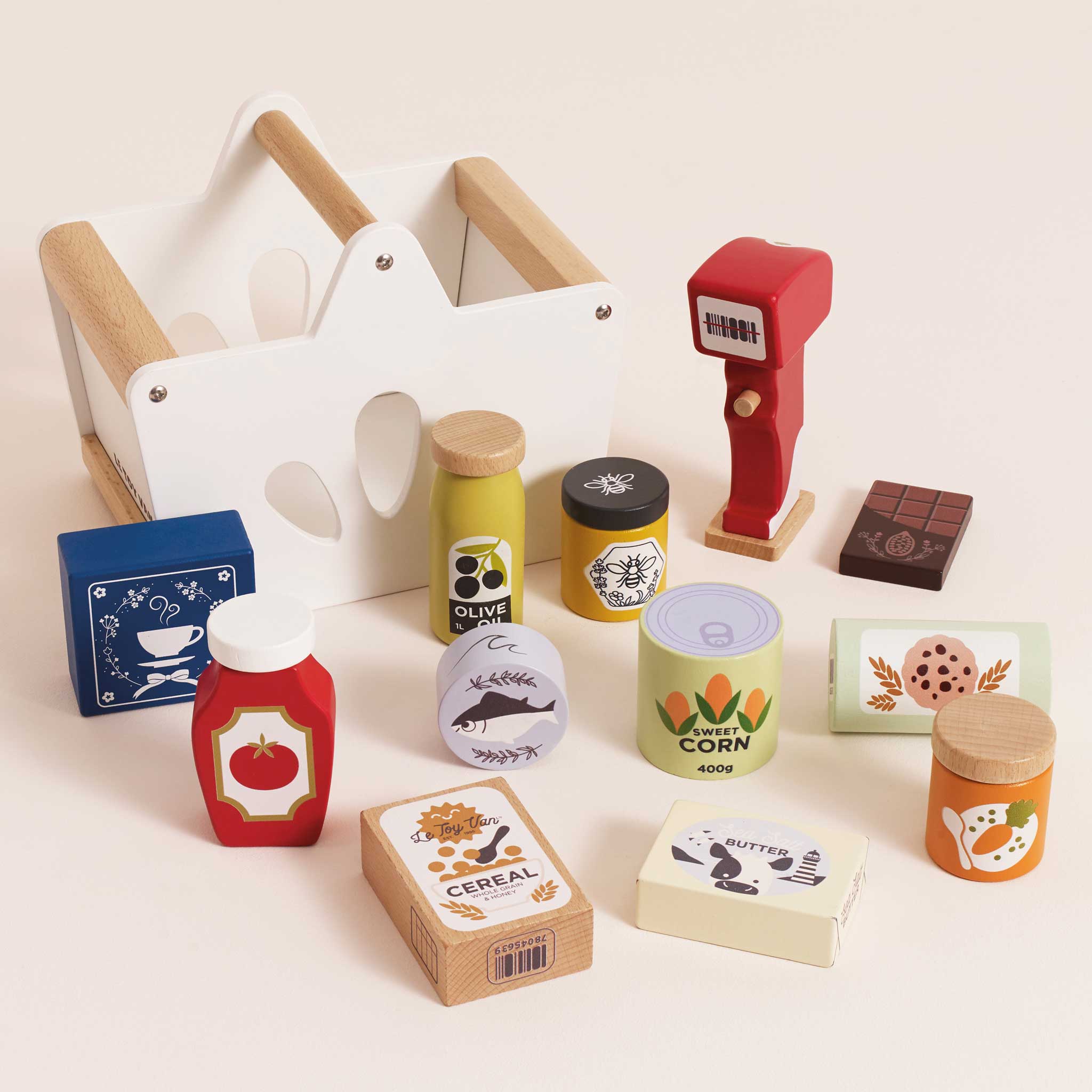 Le Toy Van Groceries Set & Scanner