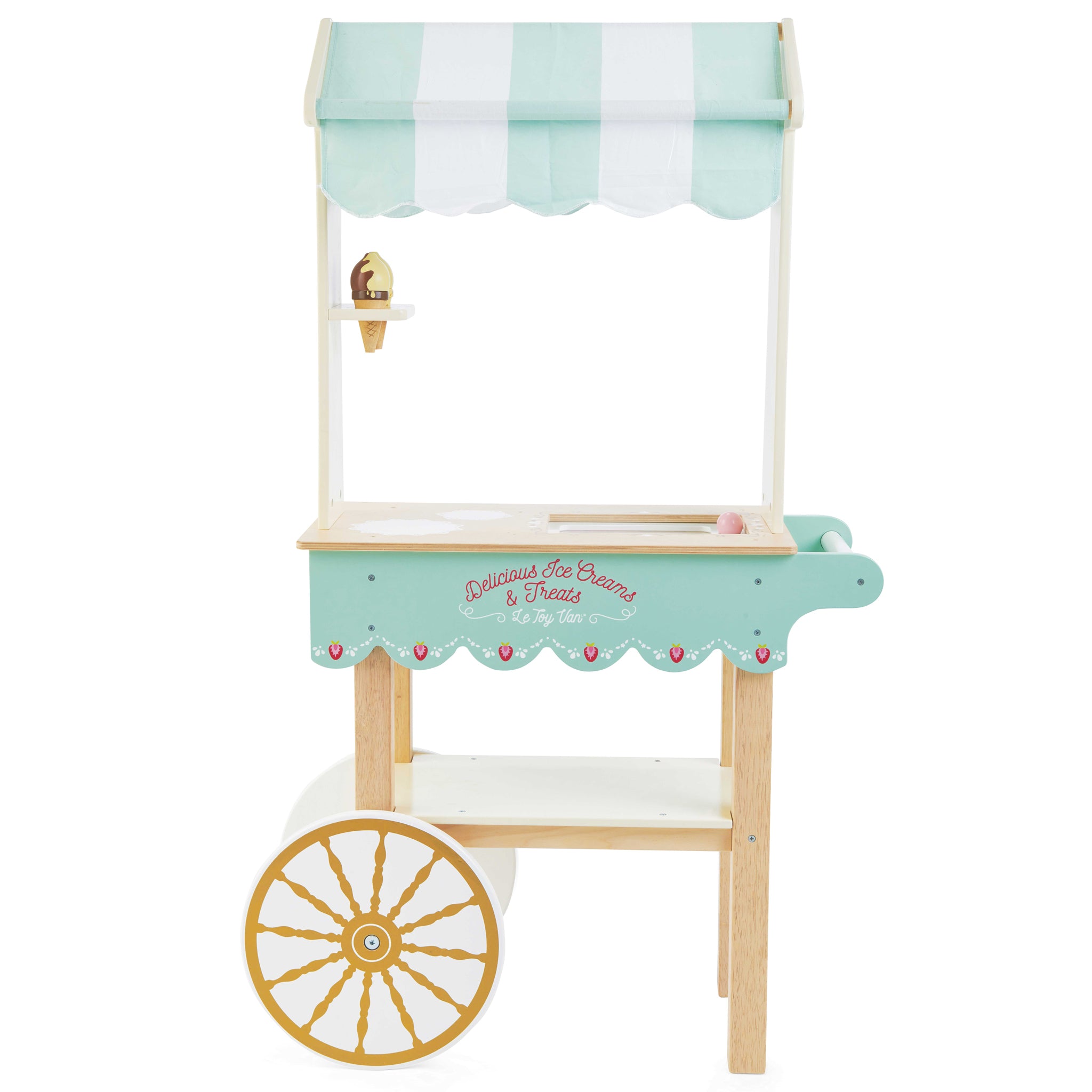 Le Toy Van Ice Cream Trolley Market Stall