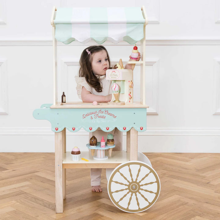 Le Toy Van Ice Cream Trolley Market Stall