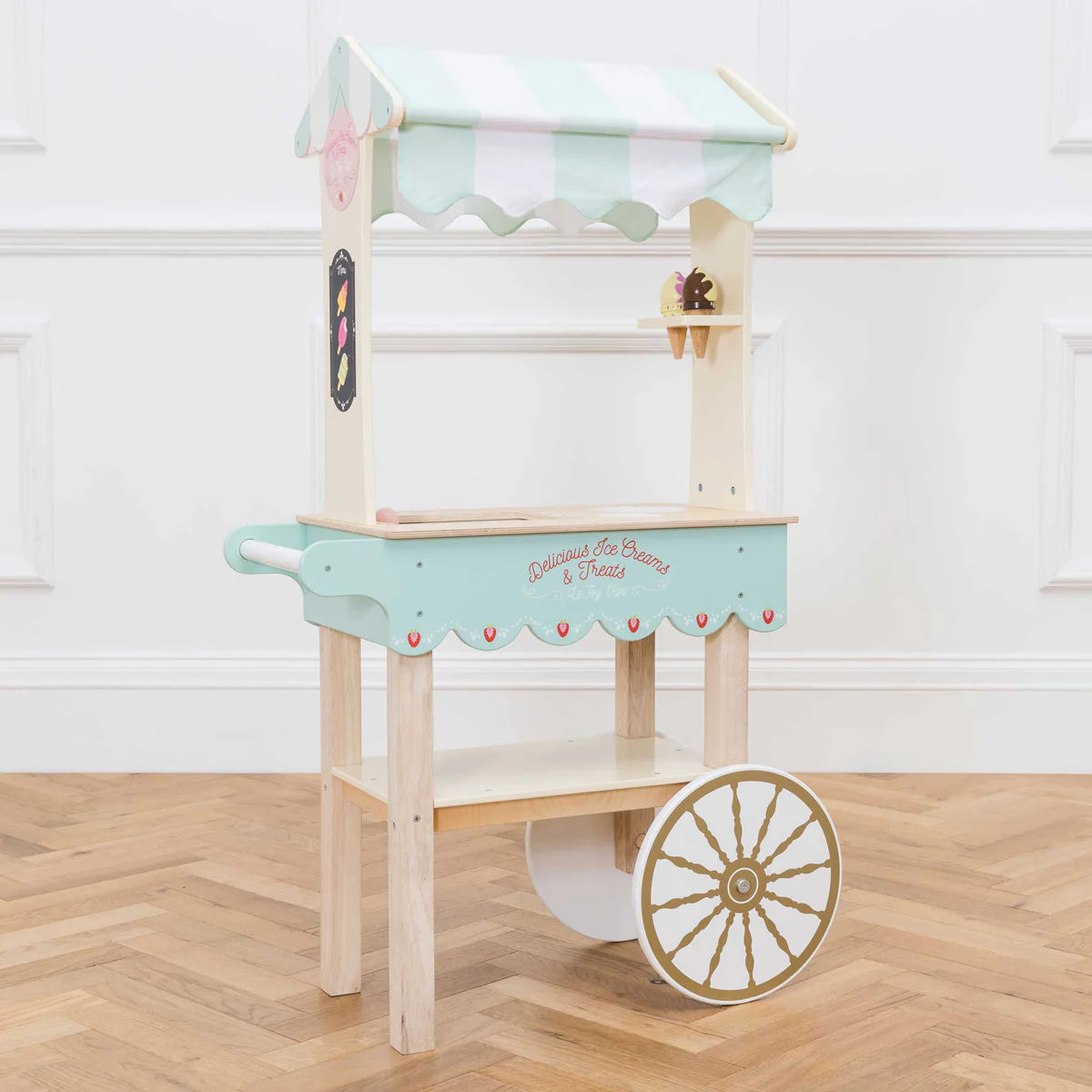 Le Toy Van Ice Cream Trolley Market Stall