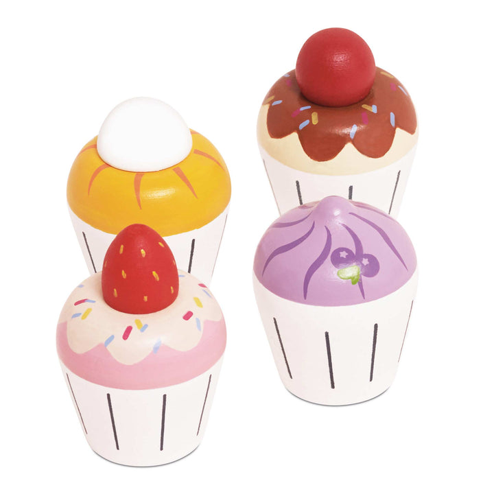 Le Toy Van Wooden Cupcake Play Food Set