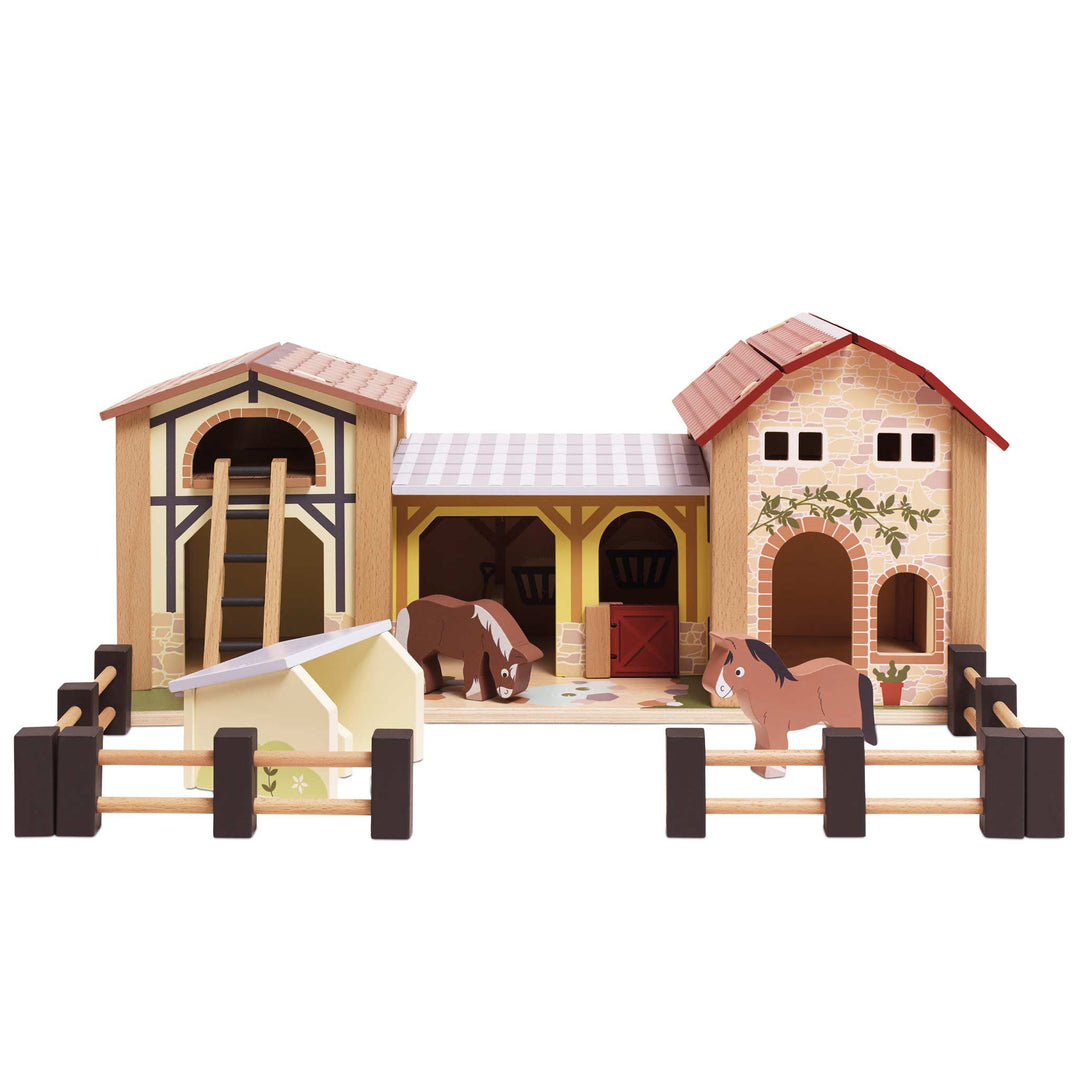 Le Toy Van Farmyard Stables