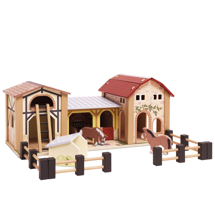 Le Toy Van Farmyard Stables