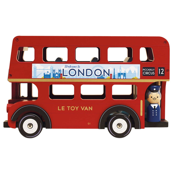 Le Toy Van London Wooden Bus