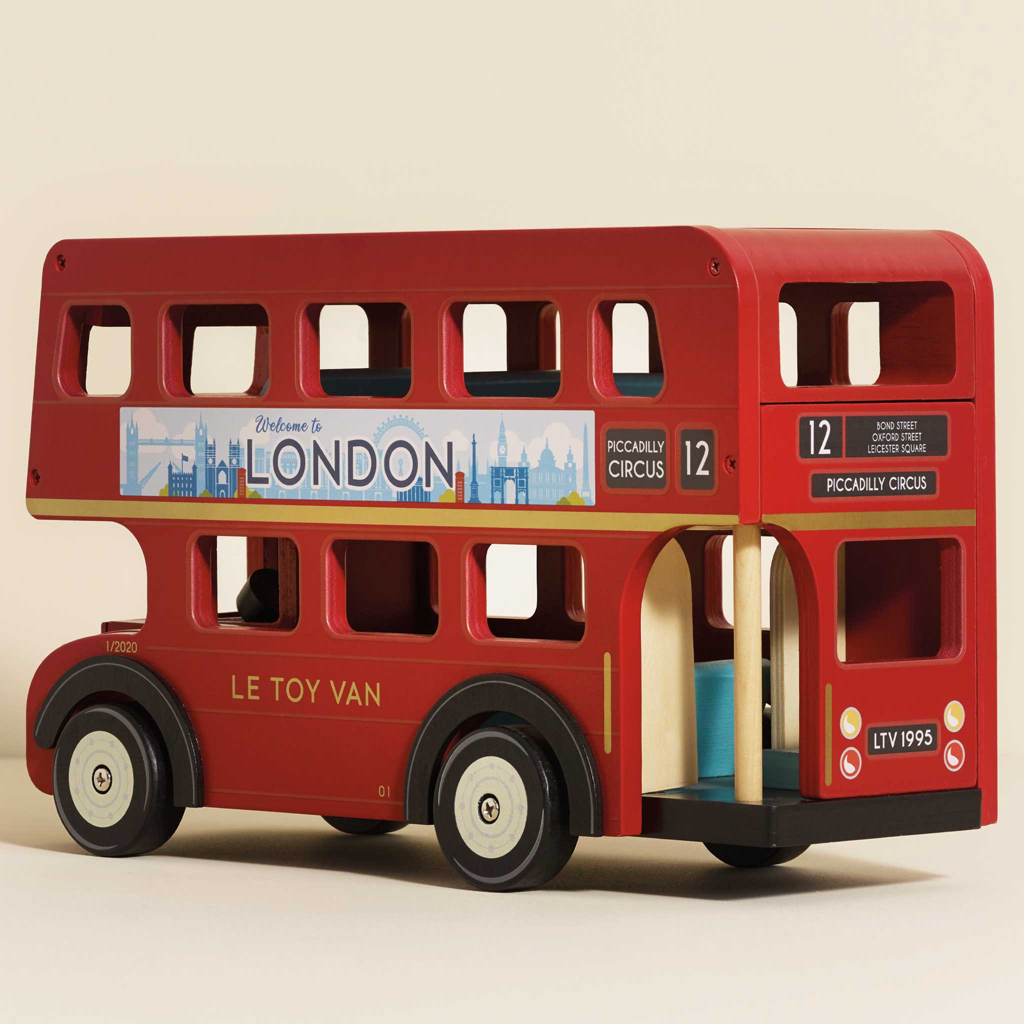 Le Toy Van London Wooden Bus