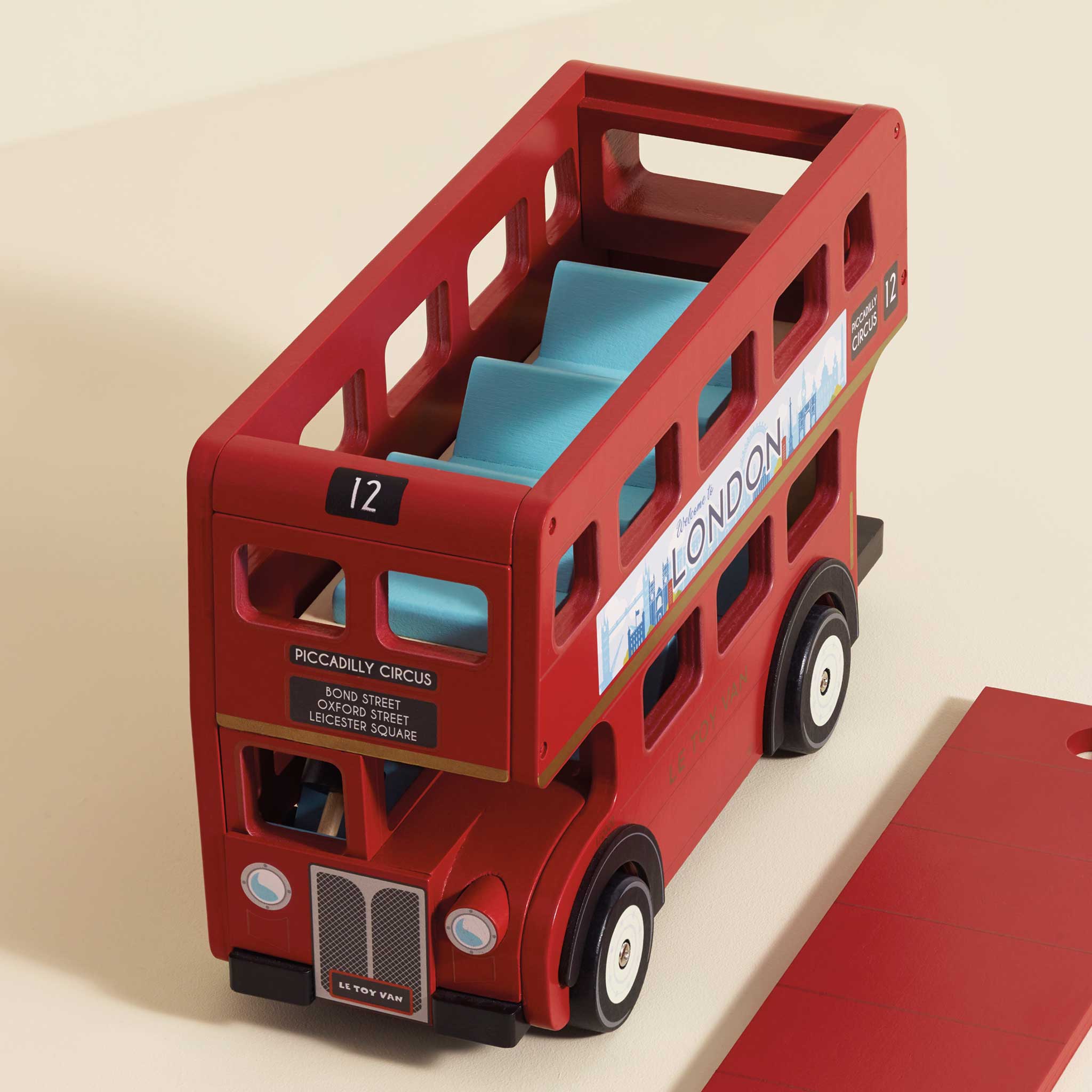 Le Toy Van London Wooden Bus