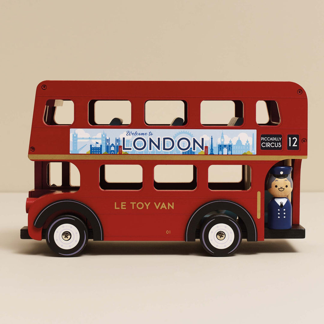 Le Toy Van London Wooden Bus