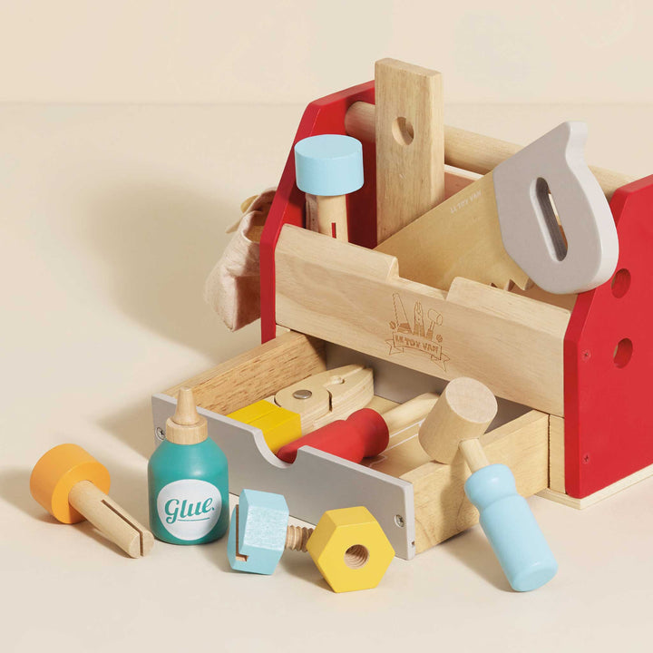 Le Toy Van Wooden Toolbox &amp; Tools