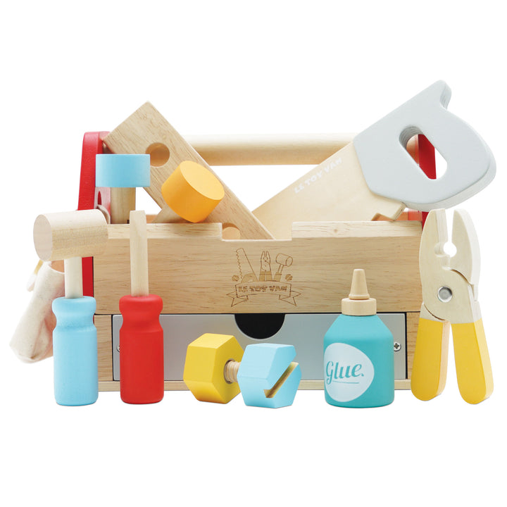 Le Toy Van Wooden Toolbox &amp; Tools