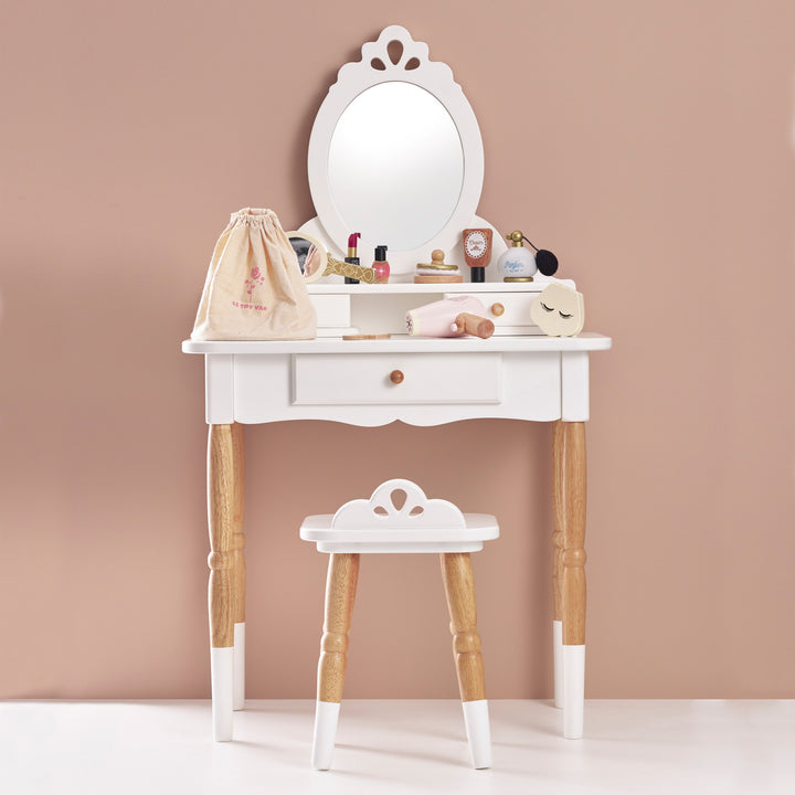Le Toy Van Dressing-Up Vanity Table &amp; Stool
