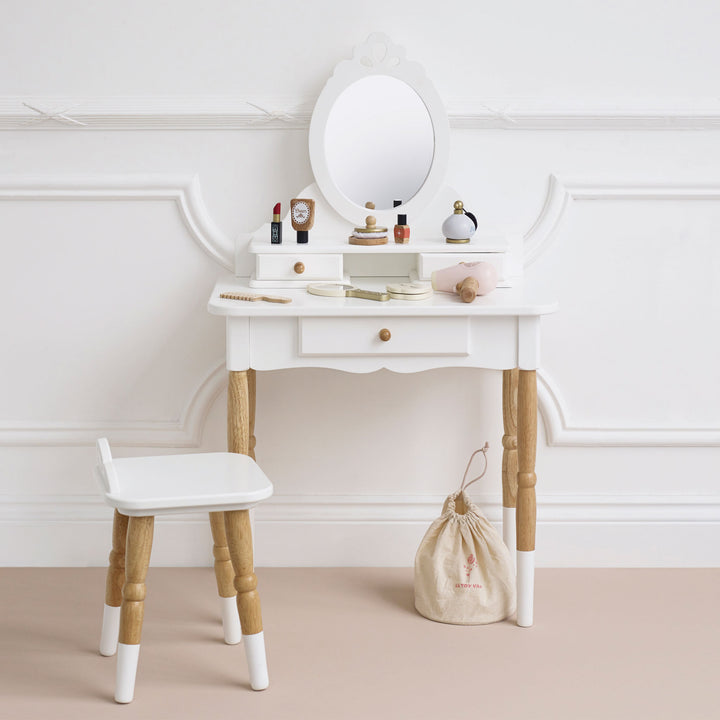 Le Toy Van Dressing-Up Vanity Table &amp; Stool