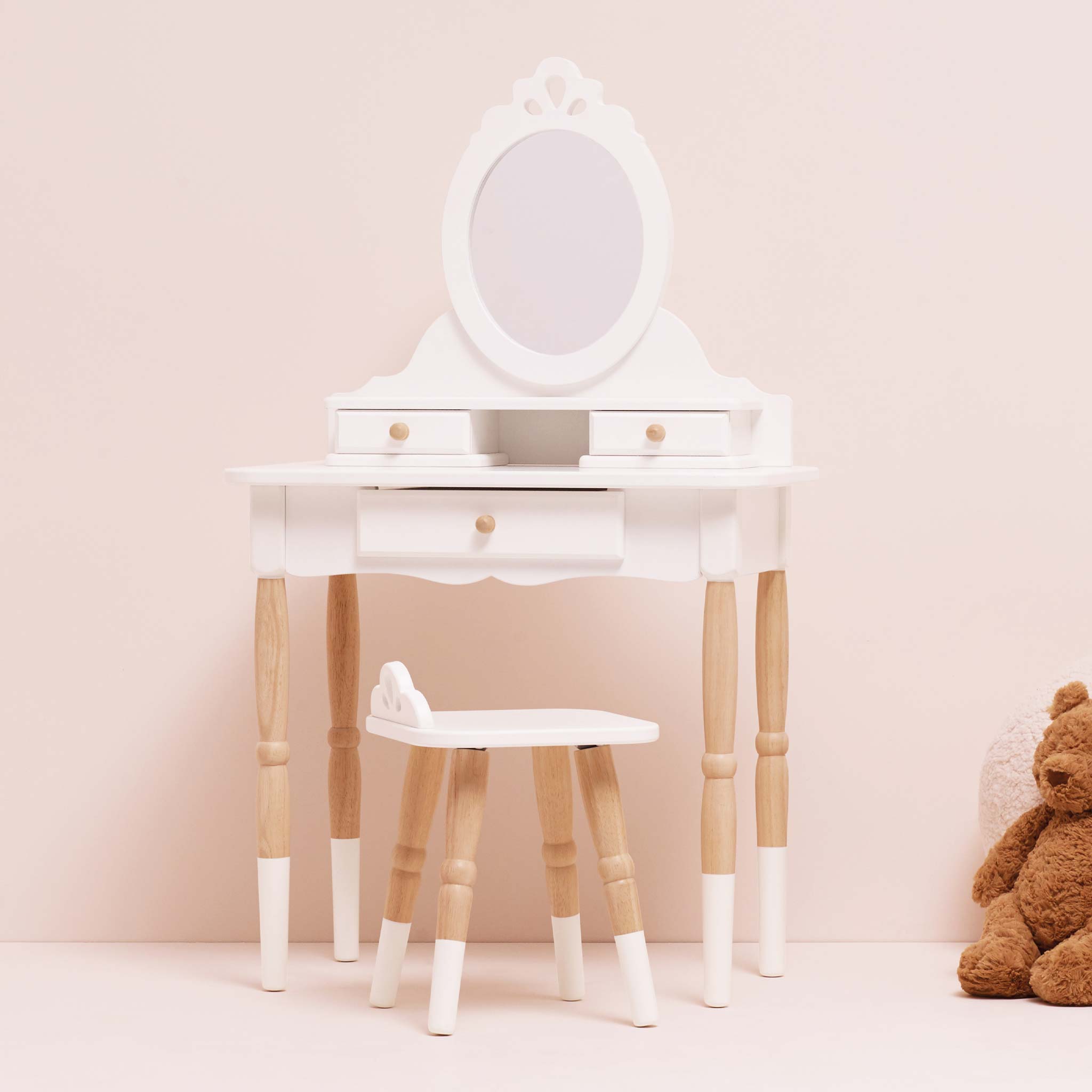 Le Toy Van Dressing-Up Vanity Table & Stool