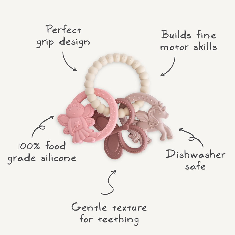 Mushie Teething Ring – Fairy