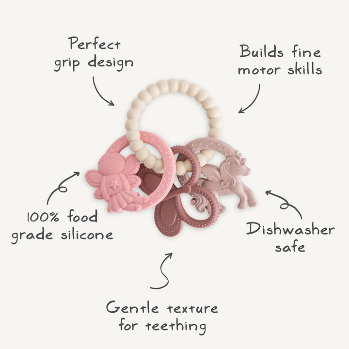 Mushie Teething Ring – Fairy
