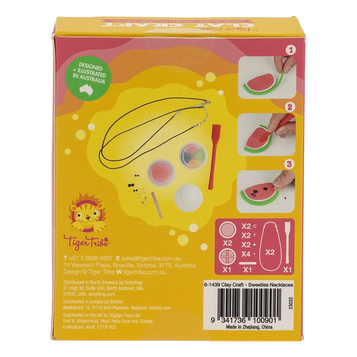 Tiger Tribe Clay Craft – Sweeties Necklaces