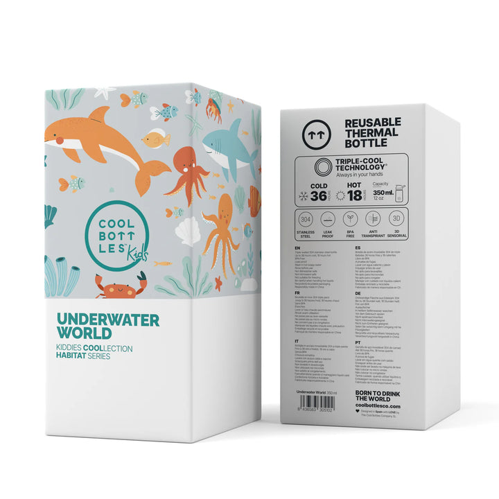 Cool Bottles™ Kiddies Habitat Series – Underwater World (350 ml)