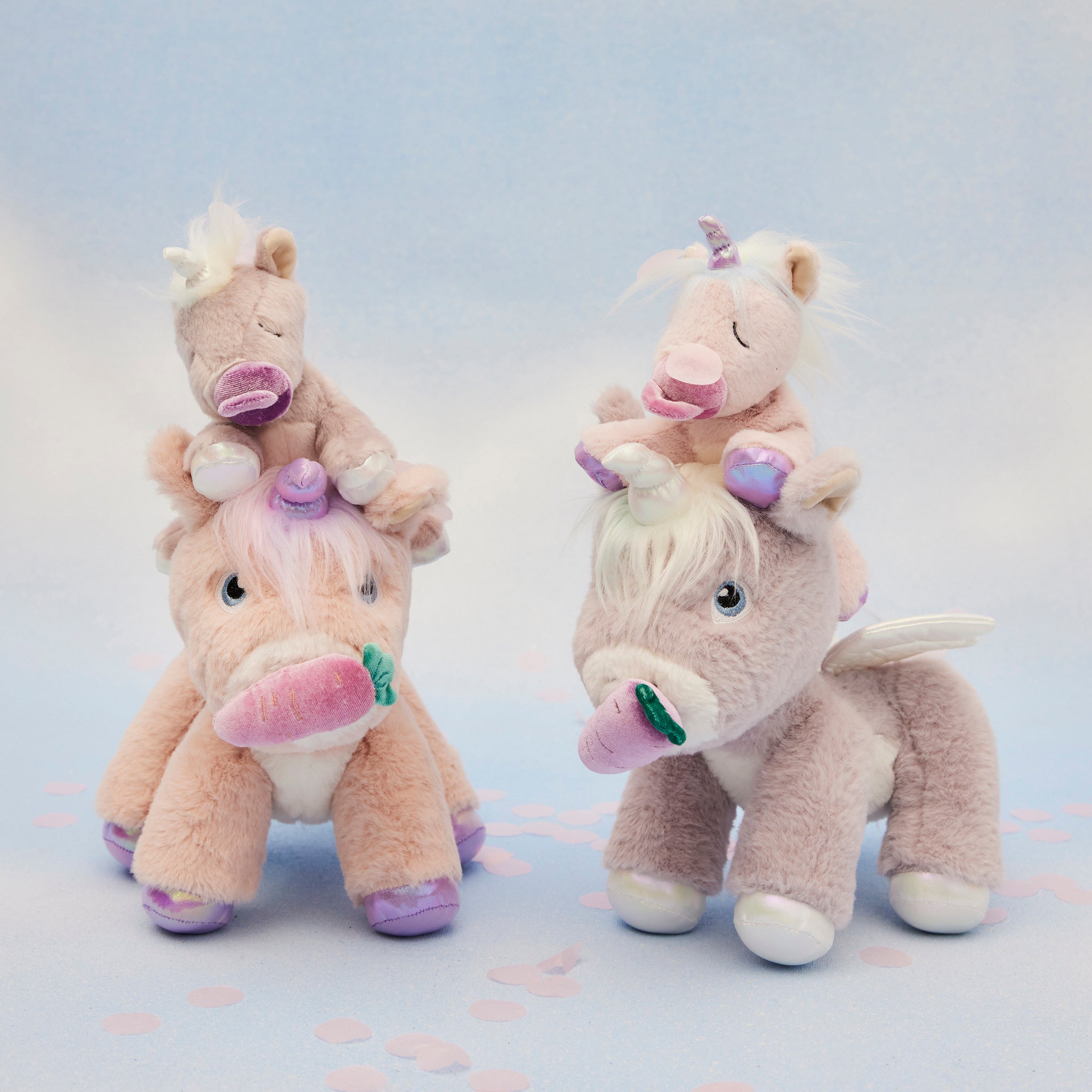 Olli Ella Binky Baby Unicorn – Glitter Lilac