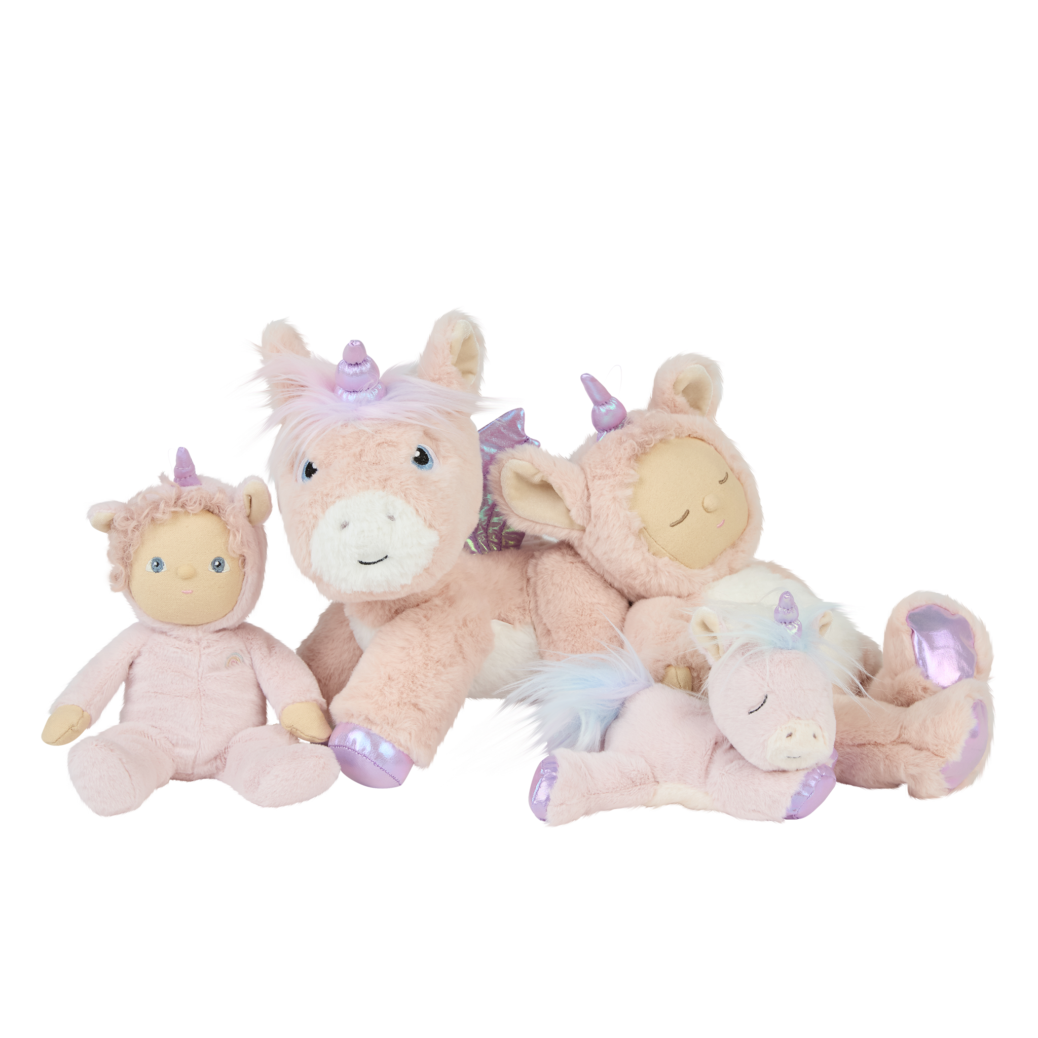 Olli Ella Binky Baby Unicorn – Sparkle Pink