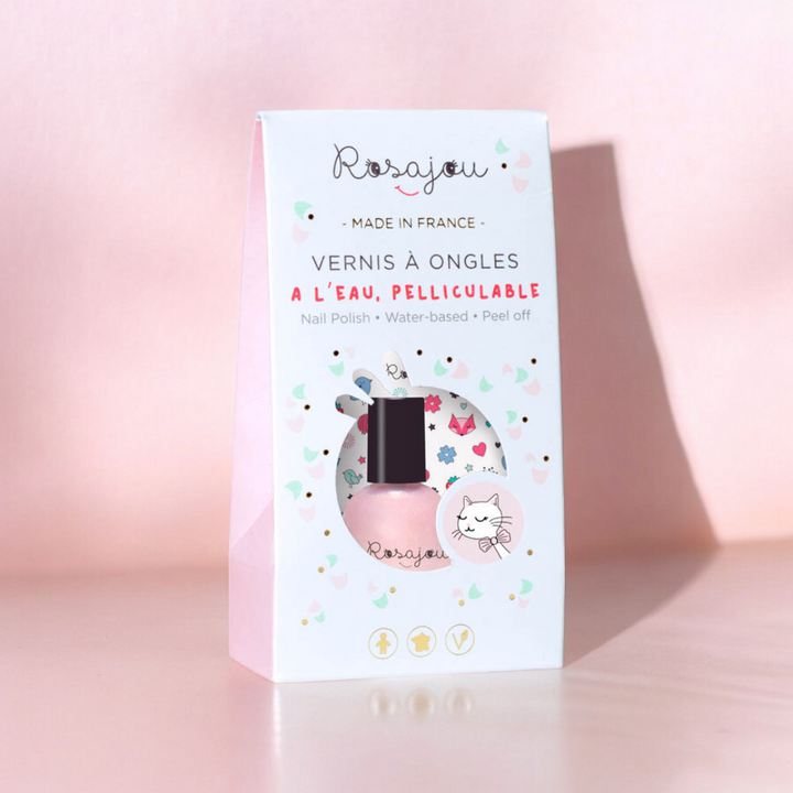 Rosajou Lip Gloss &amp; Peel Off Nail Polish Duo – Ballerina