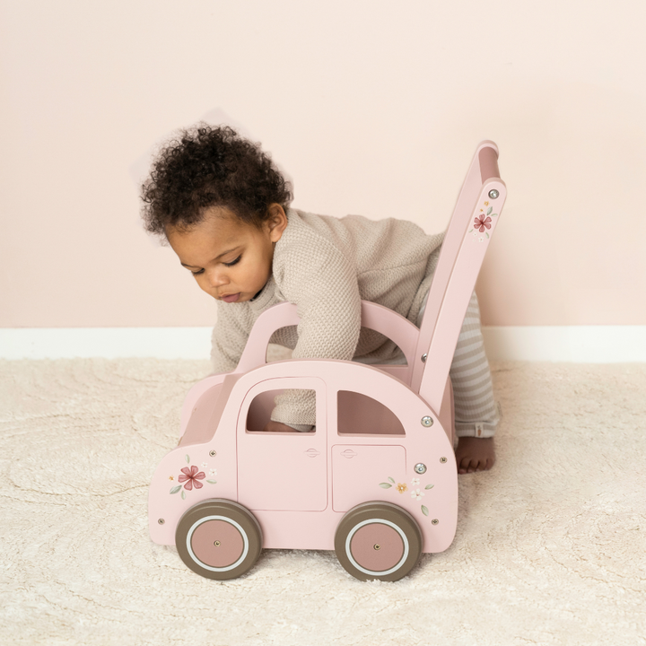 Little Dutch Vintage Walker Wagon – Pink