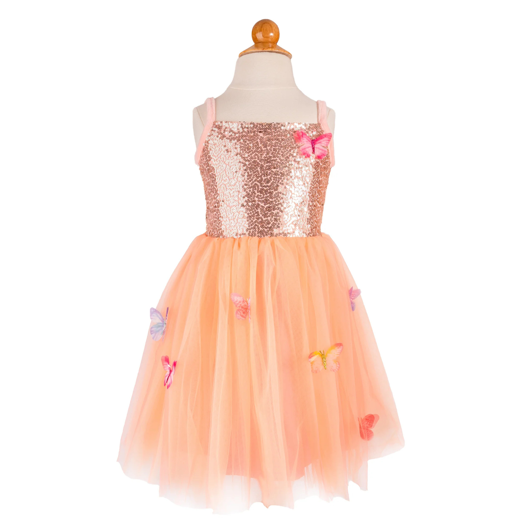 Great Pretenders Butterfly Bliss Dress – Peach