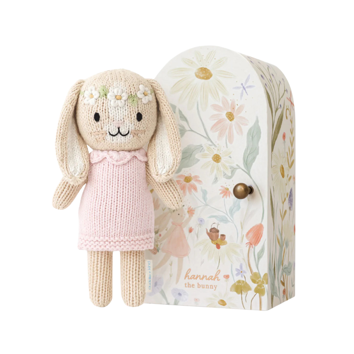 Cuddle + Kind Tiny Hannah the Bunny (Blush)